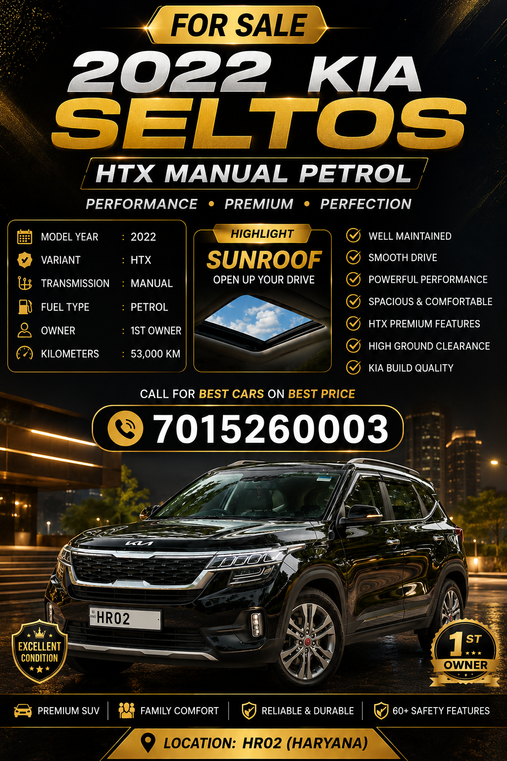 Kia Seltos HTX photo 1